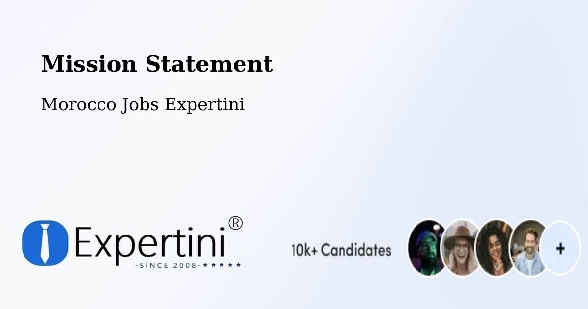 Corporate Mission – Tinghir - Morocco Jobs Expertini